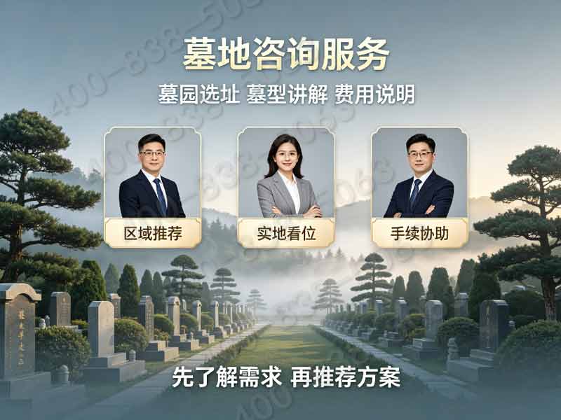 万安公墓城区园林墓碑分层价位 交通配套福利同步领取咨询完整服务电话大全